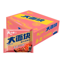 今麦郎 方便面泡面整箱批发袋装 大今野大面块番茄牛肉味24袋