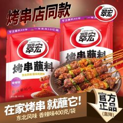 翠宏 烤串蘸料400g翠宏香辣蘸料烤牛羊肉东北风味烧烤蘸料一料多用