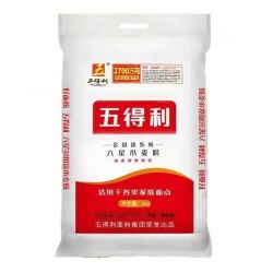 五得利 面粉六星多用途小麦粉5kg饺子馒头家用商用通用面粉10斤