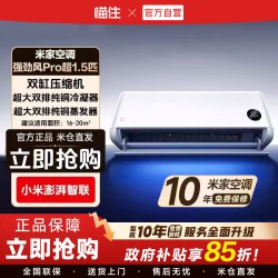 小米 35GW-PG15/X2A1 大排量双缸压缩机 1.5匹 壁挂式空调
