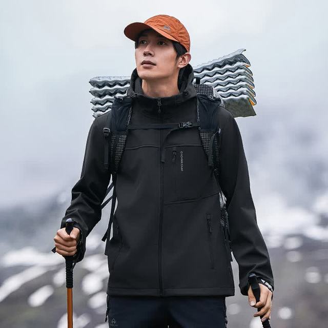 拓路者 【防风防水】软壳夹克