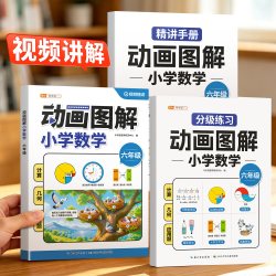 2026新动画图解小学数学母题六年级应用题计算题几何题同步练习册