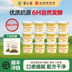紫光园 奶皮子酸奶