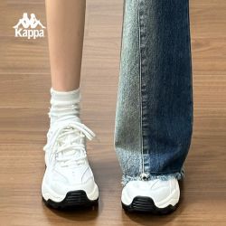 卡帕 女鞋潮流ins老爹鞋女2026新款情侣百搭复古增高运动鞋子