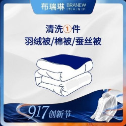 1件棉被/羽绒被/夏凉被专业干洗＋除螨