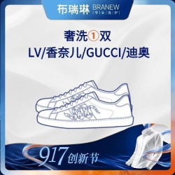 1双LV/香奈儿/迪奥奢洗鞋补色修复