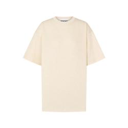 MOSCHINO 女士Allover Logo圆领短袖T恤