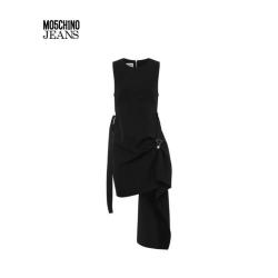MOSCHINO 女士垂坠感轻盈卡迪连衣裙