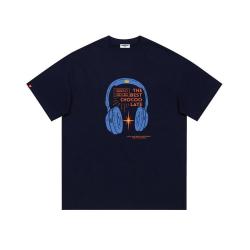 I.T CHOCOOLATE卡通耳机LOGO短袖全棉印花T恤