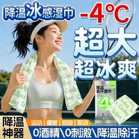 兰可欣 冰感降温湿巾 运动户外便携