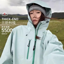 JEEP SPIRIT 吉普 户外三防冲锋衣 男女同款登山服