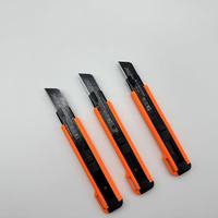 工业级重型加厚伸缩包胶不锈钢美工刀裁纸刀壁纸刀墙纸刀全钢刀架