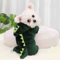 狗狗衣服恐龙变身小中型犬泰迪比熊柯基约克夏雪纳瑞猫咪宠物用品