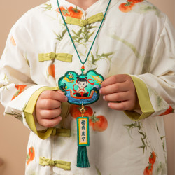 端午香囊成品哪吒香包随身挂件古风汉服配饰品