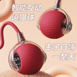 猫咪玩具球自嗨球逗猫滚滚球毛宠物解闷毛绒逗猫球猫玩具宠物玩具