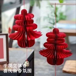 烘焙精灵 2025蛇年客厅装饰品创意春字立体折纸福蛇家居饰品布置创意饰品