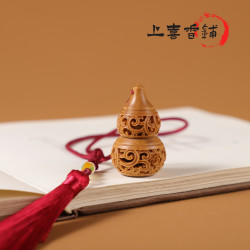 镂空香囊大葫芦随身携带香囊镂空香薰香囊挂件送梅花栀子花香丸