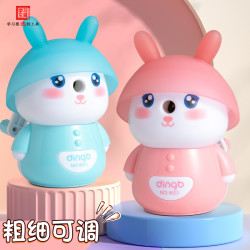 鼎邦 多功能削笔机小学生铅笔削笔器合金卷笔刀自动进铅手摇转笔刀