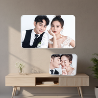 拉菲白18寸挂墙送10寸摆台宝宝照全家福婚纱照照片墙相框画框影楼