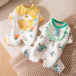 嬉皮狗 —棉衣全包肚四脚小狗狗猫咪衣服泰迪博美护肚0942