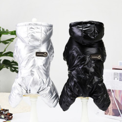 狗狗衣服秋冬装泰迪比熊博美中小型犬宠物的冬季加厚加绒棉衣