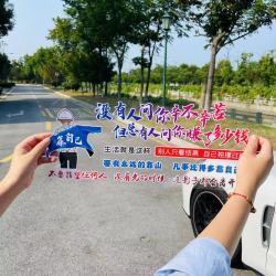 没有人问你辛苦汽车贴纸天窗后窗装饰拉花贴画车门创意车贴