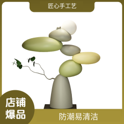 轻奢电视柜高档装饰品创意物件客厅客厅家具开业客厅网红家居物件