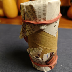 长鸣堂小利分房新脱铁蝈蝈葫芦纸筒两条顺丰包邮