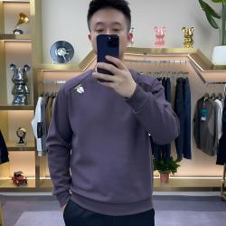 男士2026春秋新款卫衣刺绣休闲圆领时尚长袖简约年轻活力潮流百搭