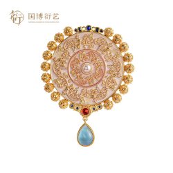 中国国家博物馆 李静训化妆镜便携随身镜古风文创女生镜子毕业礼物