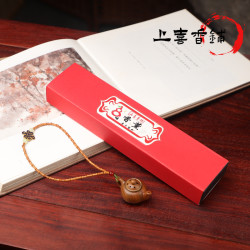 绿檀木竹节把把壶古法香包香铺花香随身携带香囊