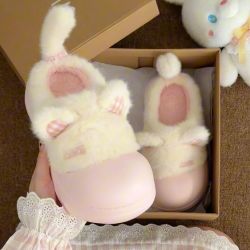 暖之缘 猫咪棉拖鞋冬天女款毛绒可爱保暖鞋加绒厚底防滑室内家居2025新款