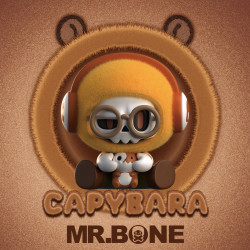 模言工社 新品不可用券）MR.BONE新品萌粒-babybone  潮玩盲盒摆件玩具