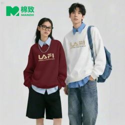 棉致 卫衣情侣衣服2026新款大码百搭长袖上衣潮流青少年休闲宽松