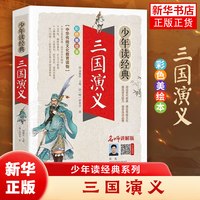 三国演义小学生版  正版青少年版白话文四大名著三国演义青少版