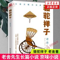 骆驼祥子 老舍先生长篇小说京味小说 七年级课外阅读 北漂祥子的奋斗与挣扎希