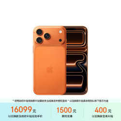 Apple iPhone 17 Pro Max 5G手机 2TB 星宇橙色