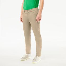 LACOSTE 法国鳄鱼 男装时尚商务通勤直筒休闲裤简约舒适休闲百搭男裤子