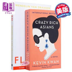 预售 疯狂的亚洲富豪  怦然心动 Crazy Rich Asians   Flipped 英文原版原著小说