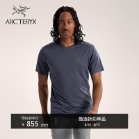 ARC'TERYX KADEM CREW SS 男子 运动短袖T恤 DK STRATUS HEATHER/深层云蓝 S