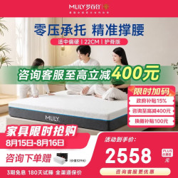 MLILY 安安2.0 零压记忆棉独立弹簧床垫 180*200cm