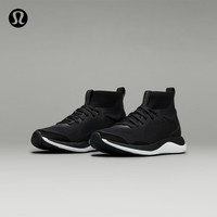 lululemon Chargefeel 女士中帮综合跑训鞋 LW9EF4S 黑/锚灰/白 36