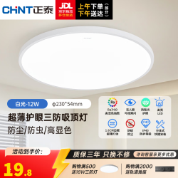 正泰 三防灯 吸顶灯  20-30㎡（含） 多种色温