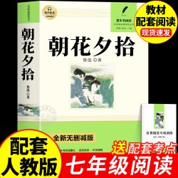 七年级必读的课外书初一阅读书籍朝花夕拾和西游记骆驼祥子钢铁是怎样炼成的人教版上册推荐