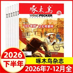 啄木鸟杂志2026年非合订本20252024法制破案悬疑侦探推理纪实文学期刊小说