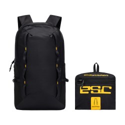 安踏 可折叠收纳包运动双肩包便捷携带户外徒步防泼水轻量化登山包