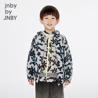 jnby by JNBY 中长款风衣戴帽领印花随机春男女童儿童jnbybyjnby