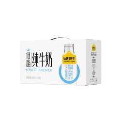 认养一头牛 低脂纯牛奶
