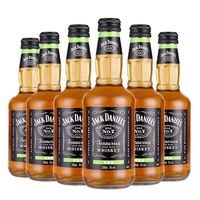 临期品：杰克丹尼 威士忌预调酒苹果味 330ml*6瓶 #值酒发现官#