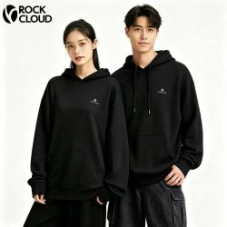 Rock Cloud 岩云卫衣冬训系列时尚简约常规连帽套头卫衣透气舒适亲肤男女同款